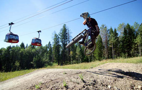 Downhill Mountain Biking at Jackson Hole Mountain Resort JHMR