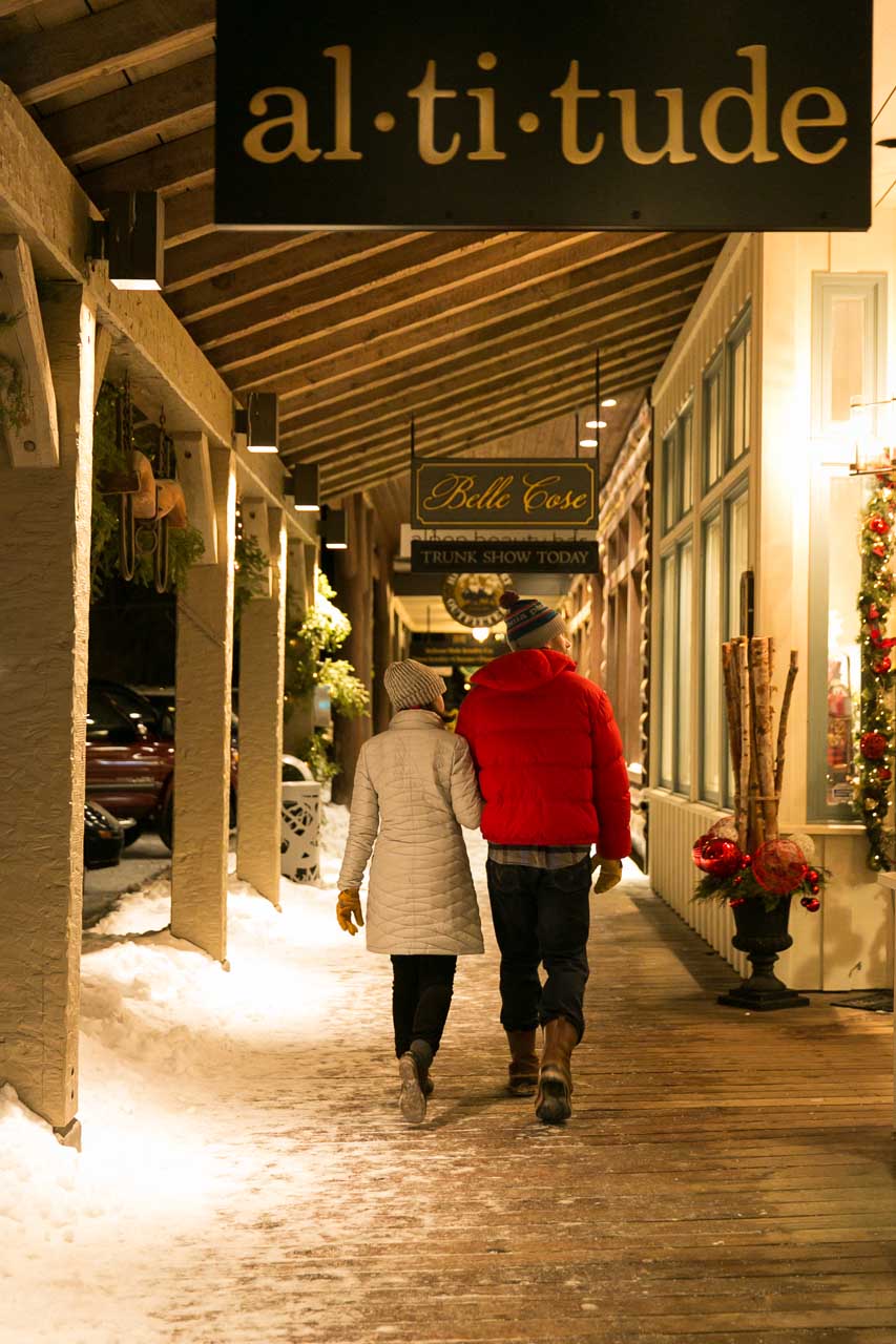 Shopping Spring Creek Ranch Jackson Hole, Wyoming